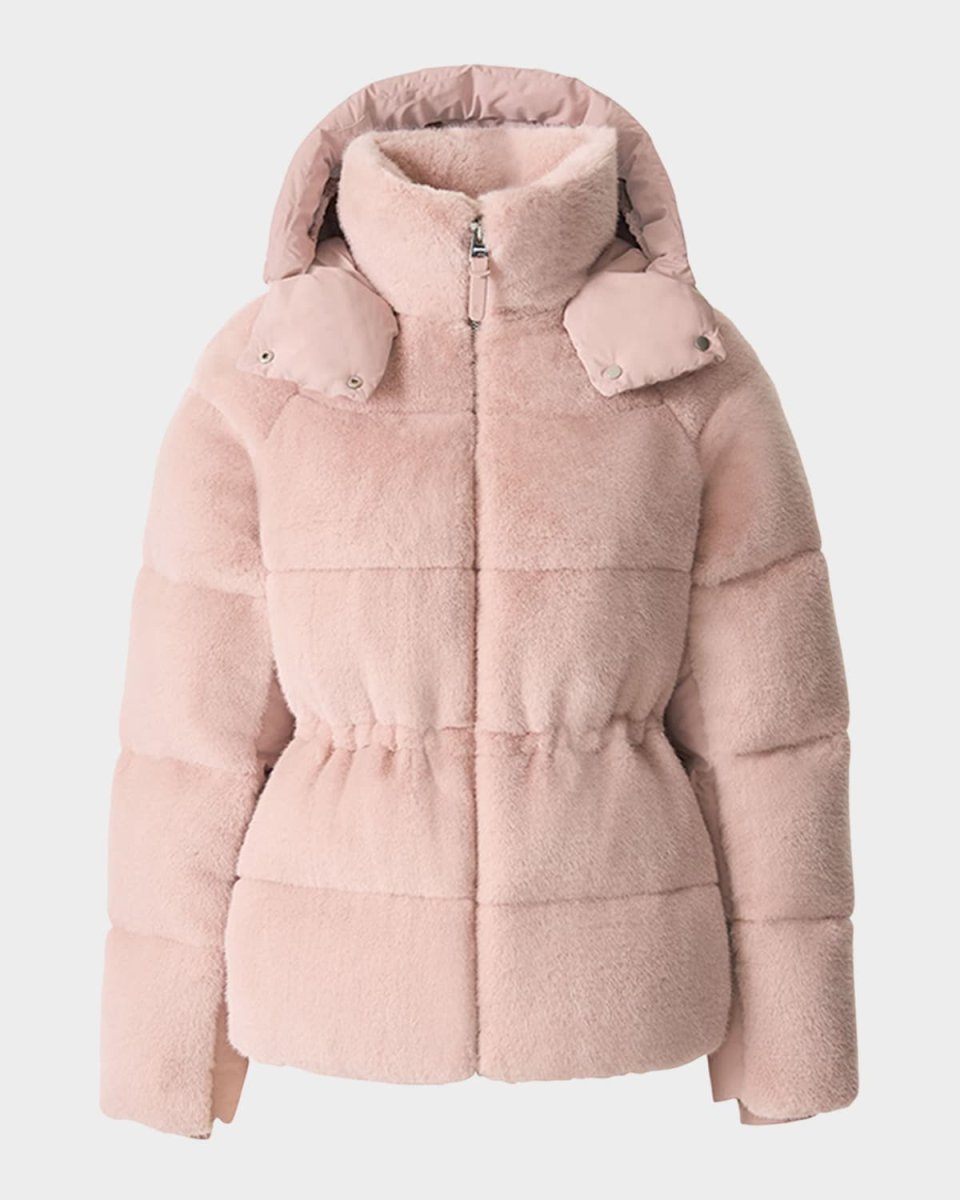 Cassidy Quilted Down Jacket with Removable Hood